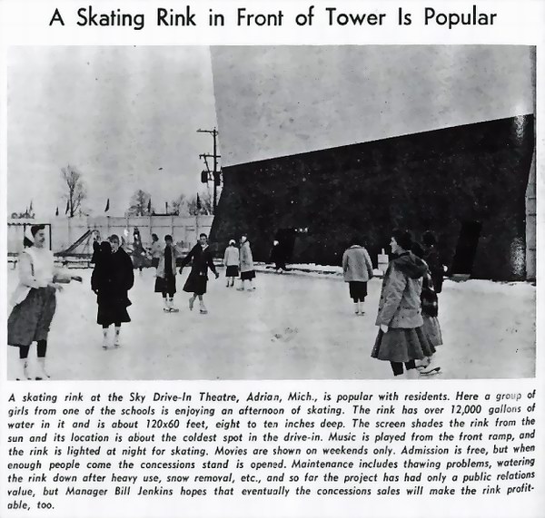 Sky Drive-In Theatre - Skating At The Sky